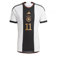 Moški Nogometni dresi Nemčija Mario Gotze #11 Domači SP 2022 Kratek Rokav